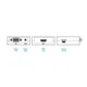 Конвертер адаптер перехідник HDMI VGA відео з аудіо Білий 1080P (YU8SH10017) - зображення 5