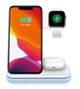 Беспроводная док-станция Wireless Charger Z5 3А 3-в-1 (15W Fast) для смартфона / Apple Watch / AirPods White - изображение 3