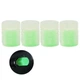 Колпачки Светящиеся на ниппель для велосипеда, мотоцикла, автомобиля Classic Neon Green (4 шт) (67736) - изображение 1