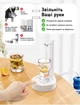 Аккумуляторная помпа для воды X115 Smart Table Water Dispenser Белая - изображение 4