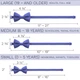 Бабочка Bow Tie House большая фиолетовая Ube Yam 10293L - изображение 4