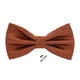 Бабочка Bow Tie House атласная коричневая Elite 09133 - изображение 1