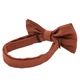 Бабочка Bow Tie House атласная коричневая Elite 09133 - изображение 5