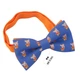 Бабочка Bow Tie House оранжевая с китайской свинкой 2019 - новогодняя 10134 - изображение 2