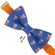 Бабочка Bow Tie House оранжевая с китайской свинкой 2019 - новогодняя 10134 - изображение 3