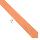 Галстук Bow Tie House оранжевый узкий 6 см 08414 - изображение 2