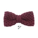 Бабочка Bow Tie House вязаная бордовая - пышная 09874 - изображение 1