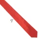 Вузька Bow Tie House червона краватка 6 см 08815 - зображення 2