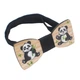 Раскрашенная Bow Tie House бабочка с пандами 09704 - изображение 3