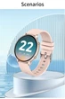 Смарт-часы женские Senbono G28 Pink(тонометр, пульсоксиметр, разговор, звонки) - изображение 6