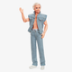 Кукла Кен Барби Райан Гослинг в джинсовом костюме Barbie The Movie Ken In Denim Matching Set (HRF27) - изображение 2