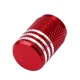 Ковпачки на ніпель Alitek 3Stripes Red/Silver (4 шт) (67182) - зображення 4