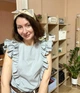 Красивий широкий обруч для волосся з великим бантом зі стразами бежевий - изображение 9