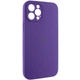 Чехол Silicone Case Full Camera Protective (AA) для Apple iPhone 13 Pro (6.1") Фиолетовый / Amethyst Без бренда - изображение 2