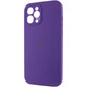 Чехол Silicone Case Full Camera Protective (AA) для Apple iPhone 13 Pro (6.1") Фиолетовый / Amethyst Без бренда - изображение 3