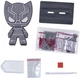 Набор для творчества Crystal Art Черная пантера (CAFGR-MCU004) (5056588601011) - изображение 2
