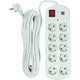 Сетевой фильтр питания PowerPlant 10м, 10 розеток, USB, євро, 100% мідь (YS-N6065/10) (EX610563) - изображение 2