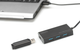 Hub USB Digitus USB 3.0 Hub biurowy 4-w-1 (DA-70240-1) - obraz 6