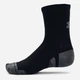 Набор мужских носков высоких хлопковых Under Armour UA Performance Cotton 3p Mid 1379530-001 коттон XL 3 пары Черный (196883995004) - изображение 2