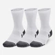 Набор мужских носков высоких хлопковых Under Armour UA Performance Cotton 3p Mid 1379530-100 коттон XL 3 пары Белый (196883995790) - изображение 1