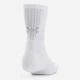 Набор носков Under Armour UA 3-Maker 3pk Mid-Crew 1373084-100 M 3 пары Белый (195253622878) - изображение 4