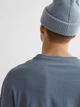 Лонгслив H&M 061029317_blue XXL Темно-голубой (6666000246738) - изображение 2