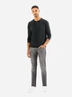 Лонгслів чоловічий Camel Active Nos Henley 1/1 Arm 409371-9T05-88 3XL Темно-сірий (4064478085637) - зображення 3
