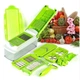 Овочерізка універсальна Nicer Dicer Plus Найсер Дайсер Плюс Салатовий (2344NDCR) CLS55 - зображення 9