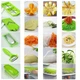 Овочерізка універсальна Nicer Dicer Plus Найсер Дайсер Плюс Салатовий (2344NDCR) CLS55 - зображення 10