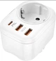 Сетевое зарядное устройство Gelius Moxie GP-HC050 2USB QC3.0 + Type-C PD20W White - изображение 1