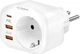Сетевое зарядное устройство Gelius Moxie GP-HC050 2USB QC3.0 + Type-C PD20W White - изображение 3