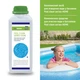 Комплексное средство для очистки воды в бассейнах Pool clean series-HOME 1л БЕЗ ХЛОРА! - изображение 2