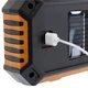 Фонарь кемпинговый светодиодный переносной Zelart 8029-7-A USB зарядка + солнечная батарея - изображение 7