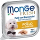 Упаковка вологого корму для собак Monge Dog Wet FRESH курка 0.1 кг x 4 шт (1826000000034) - зображення 2