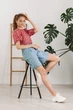 Блуза Azuri 5834 L Красный (583413L) - изображение 3