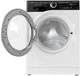 Стиральная машина Whirlpool фронтальная, 6кг, 1200, A+++, 43см, дисплей, инвертор, люк черный, белый (WRBSB6228BUA) - изображение 3