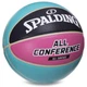 Мяч баскетбольный PU №7 S-G ALL CONFERENCE (PU, бутил, голубой-черный) (76895Y) - изображение 3