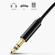 Кабель Перехідник Mini-jack 3.5 mm to Lightning Аукс Кабель Apple iPhone iPad iPod на AUX Black - зображення 4