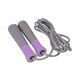 Скакалка PowerPlay 4206 Cіро-фіолетова (PP_4206_Grey/Violet) - зображення 3