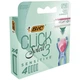 Сменные кассеты Bic Click 3 Soleil Sensitive 4 шт. (3086123644915) - зображення 1