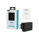 Зарядний пристрій Choetech 4xUSB 140W GaN (2хUSB-C+2хUSB-A) black (PD6005-EU-BK) - зображення 4