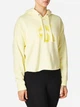 Худи теплое оверсайз женское Calvin Klein 103761112 XL Желтое (1159802107) - изображение 3