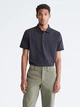 Поло длинное мужское Calvin Klein 515788231 XXL Черное (1159784782) - изображение 1