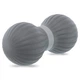 Масажер для спини м'яч масажер кінезіологічний DuoBall Roller Zelart Fit 9673 Grey - зображення 1