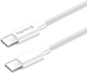 Кабель Colorway Type-C - Type-C (TPE) PD Fast Charging 65 Вт 3А 2 м Белый (CW-CBPDCC056-WT) - изображение 3