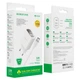 Зарядне мережеве BOROFONE BA58A Mighty (2USB 2.4A) Type-C Білий - изображение 2