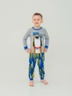 Детская пижама для мальчика Smil 104523 110 см Серый меланж (4824039296175) - изображение 1