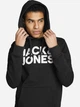 Худи мужское Jack & Jones Sweatshirts 12152840-3 2XL Черное (5715106795563) - изображение 4