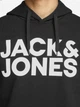 Худи мужское Jack & Jones Sweatshirts 12152840-3 2XL Черное (5715106795563) - изображение 5