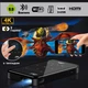 Портативный мини проектор RD 4K P9II-Android 9, 1/8Гб, с аккумулятором, тачпадом, microSD/USB/HDMI/WiFi/Bluetooth+Пульт ДУ, тренога, Чехол - изображение 1